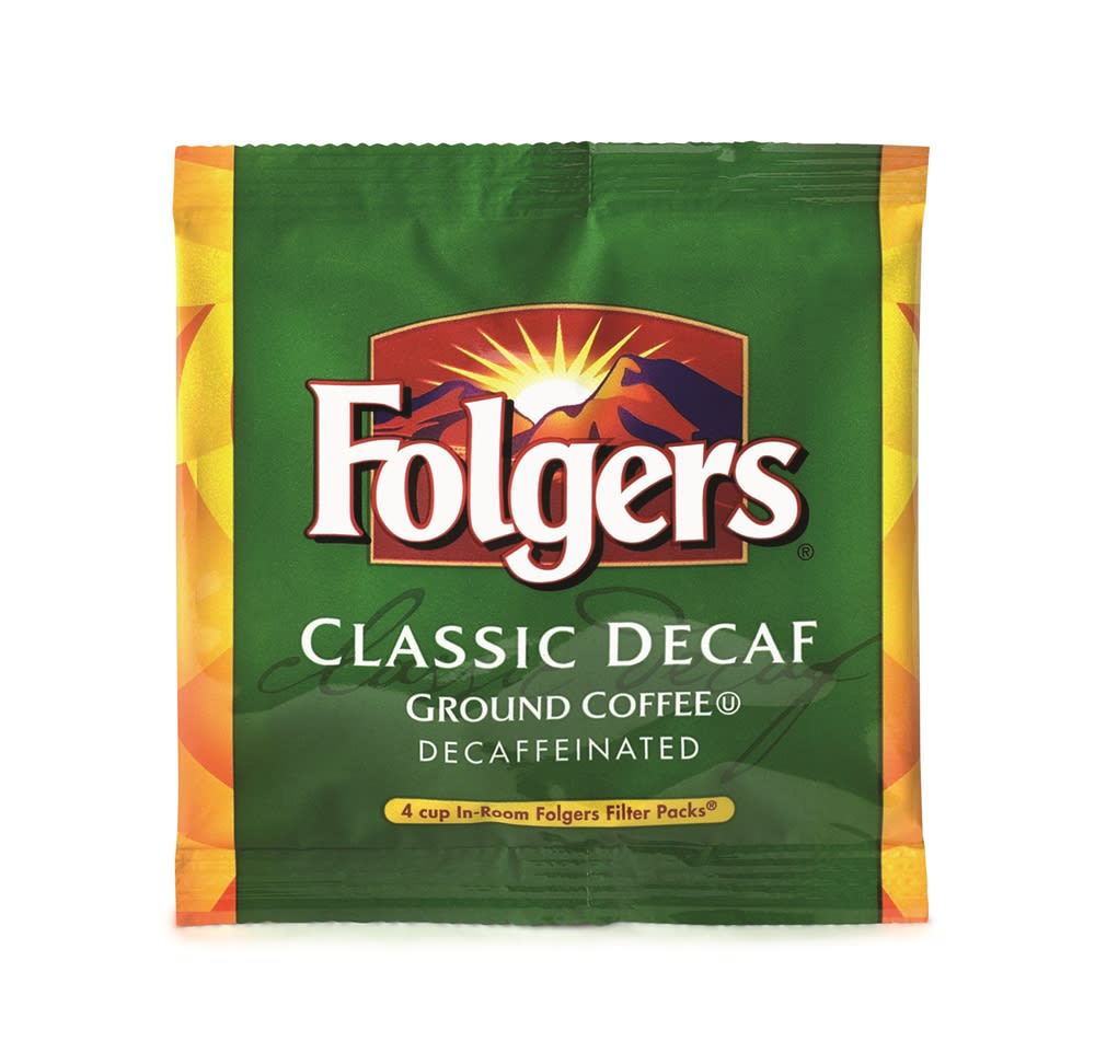 GuestSupply US | Folgers® Classic Roast 4-Cup Soft Pod Coffee, Decaf